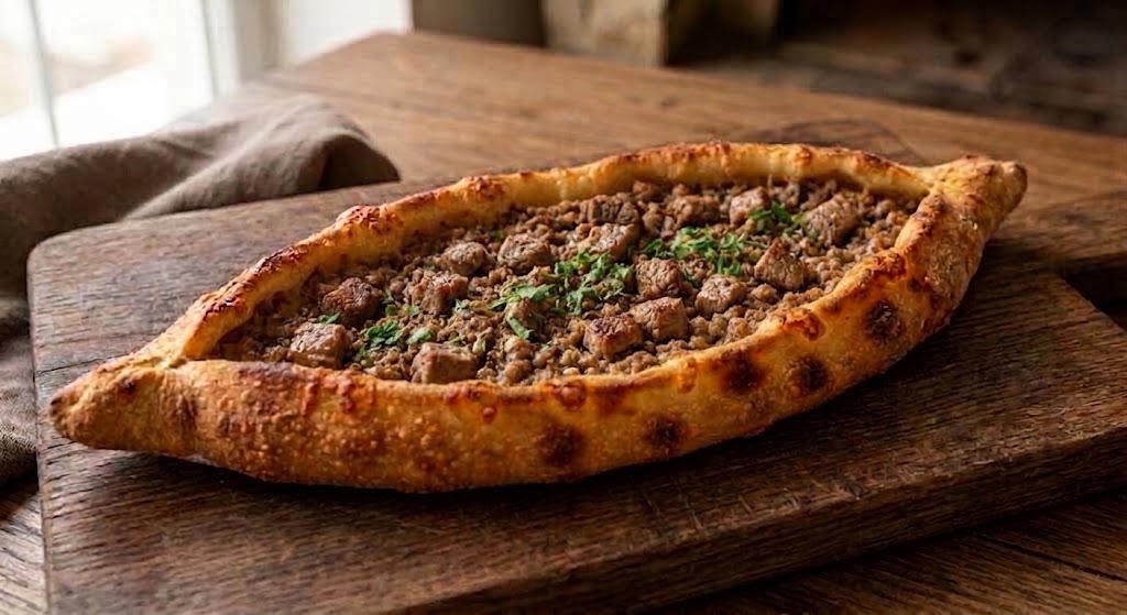 Kuşbaşılı Pide